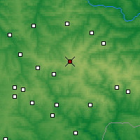 Nearby Forecast Locations - Debaltseve - Mapa