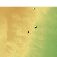 Nearby Forecast Locations - Metlili - Mapa