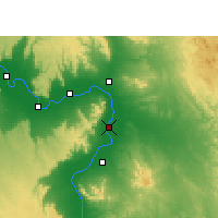 Nearby Forecast Locations - Qus - Mapa