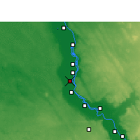 Nearby Forecast Locations - Dairut - Mapa