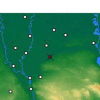 Nearby Forecast Locations - Bilbeis - Mapa