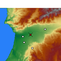 Nearby Forecast Locations - Oulad Teïma - Mapa