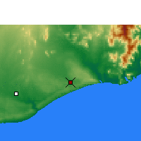 Nearby Forecast Locations - Ambovombe - Mapa