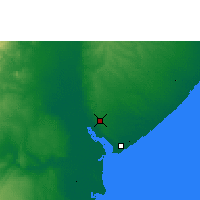 Nearby Forecast Locations - Dondo - Mapa