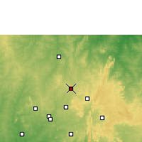 Nearby Forecast Locations - Offa - Mapa