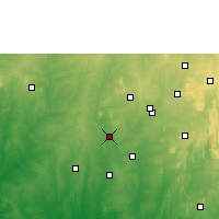 Nearby Forecast Locations - Iuó - Mapa