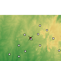 Nearby Forecast Locations - Ilobu - Mapa