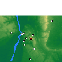 Nearby Forecast Locations - Ibo-Ucu - Mapa
