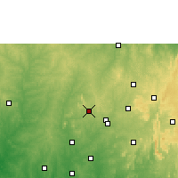 Nearby Forecast Locations - Ejibó - Mapa