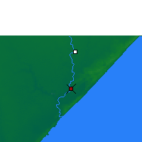Nearby Forecast Locations - Jamaame - Mapa