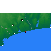 Nearby Forecast Locations - Aného - Mapa
