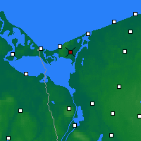 Nearby Forecast Locations - Ilha Wolin - Mapa