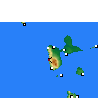 Nearby Forecast Locations - Bouillante - Mapa