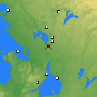 Nearby Forecast Locations - Gravenhurst - Mapa