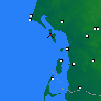 Nearby Forecast Locations - Fanø - Mapa