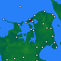 Nearby Forecast Locations - Melby - Mapa
