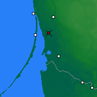 Nearby Forecast Locations - Priekulė - Mapa