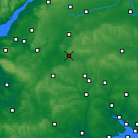 Nearby Forecast Locations - Devizes - Mapa