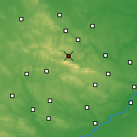 Nearby Forecast Locations - Bodzentyn - Mapa