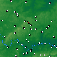 Nearby Forecast Locations - Luton - Mapa