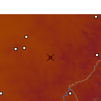 Nearby Forecast Locations - Botshabelo - Mapa