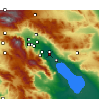 Nearby Forecast Locations - Thermal - Mapa