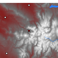 Nearby Forecast Locations - Telluride - Mapa