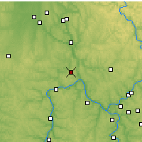 Nearby Forecast Locations - Beaver Falls - Mapa