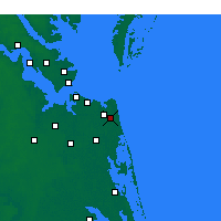 Nearby Forecast Locations - Oceana - Mapa