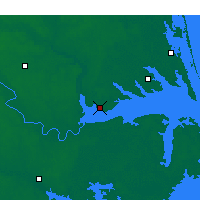 Nearby Forecast Locations - Edenton - Mapa