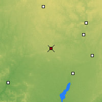 Nearby Forecast Locations - Marshfield - Mapa