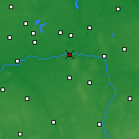 Nearby Forecast Locations - Konin - Mapa