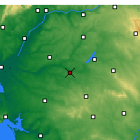 Nearby Forecast Locations - Mora - Mapa