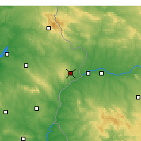 Nearby Forecast Locations - Elvas - Mapa