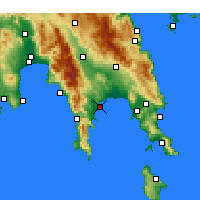 Nearby Forecast Locations - Giteio - Mapa