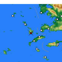 Nearby Forecast Locations - Calimnos - Mapa