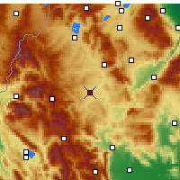 Nearby Forecast Locations - Grevena - Mapa