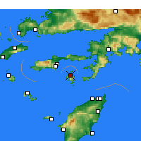 Nearby Forecast Locations - Simi - Mapa