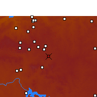 Nearby Forecast Locations - Dunnottar - Mapa