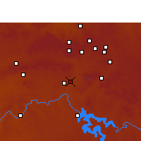 Nearby Forecast Locations - Meyerton - Mapa