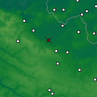 Nearby Forecast Locations - Béthune - Mapa