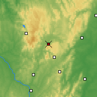 Nearby Forecast Locations - Autun - Mapa