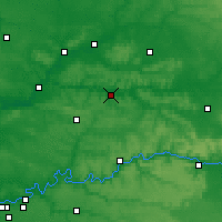 Nearby Forecast Locations - Soissons - Mapa