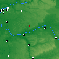 Nearby Forecast Locations - Provins - Mapa