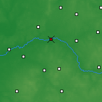 Nearby Forecast Locations - Zawisty Podleśne - Mapa