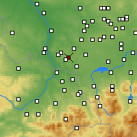 Nearby Forecast Locations - Radlin - Mapa