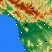 Nearby Forecast Locations - Luca - Mapa