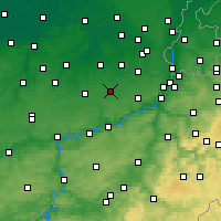 Nearby Forecast Locations - Waremme - Mapa