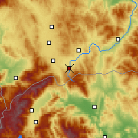 Nearby Forecast Locations - Viti - Mapa