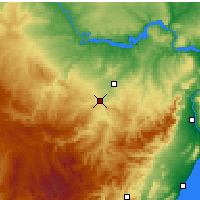 Nearby Forecast Locations - Calanda - Mapa
